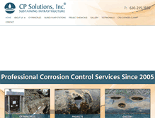 Tablet Screenshot of cpsolutionsinc.net